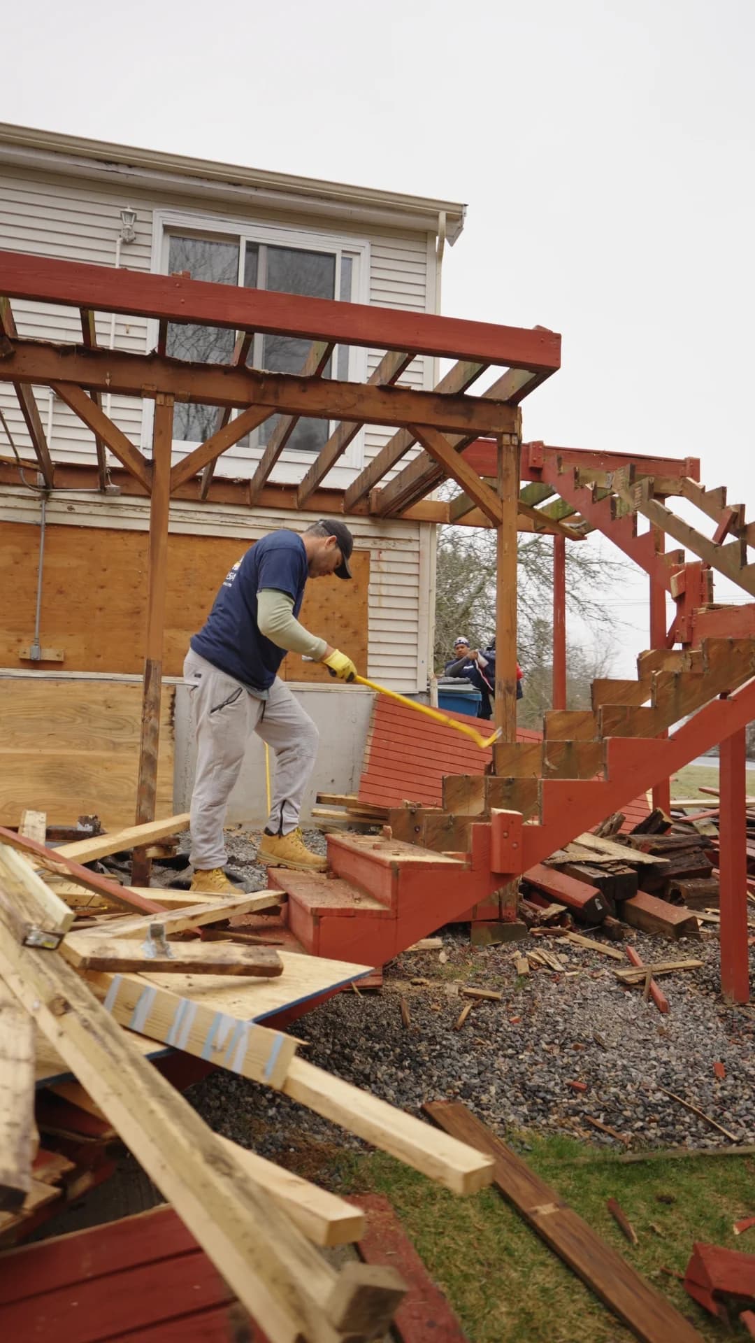 Construction project in progress